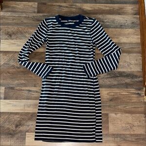 Abercrombie and Fitch Striped Long Sleeve Dress size Small